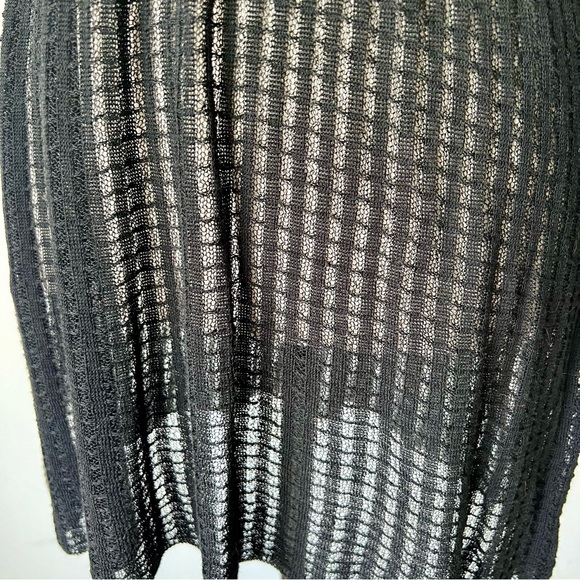 ANTHROPOLOGIE SPARROW Plunging Knit Tunic/Cover Up—SZ. Medium - Picture 3 of 10